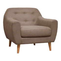 Fauteuil tissu Agathe
