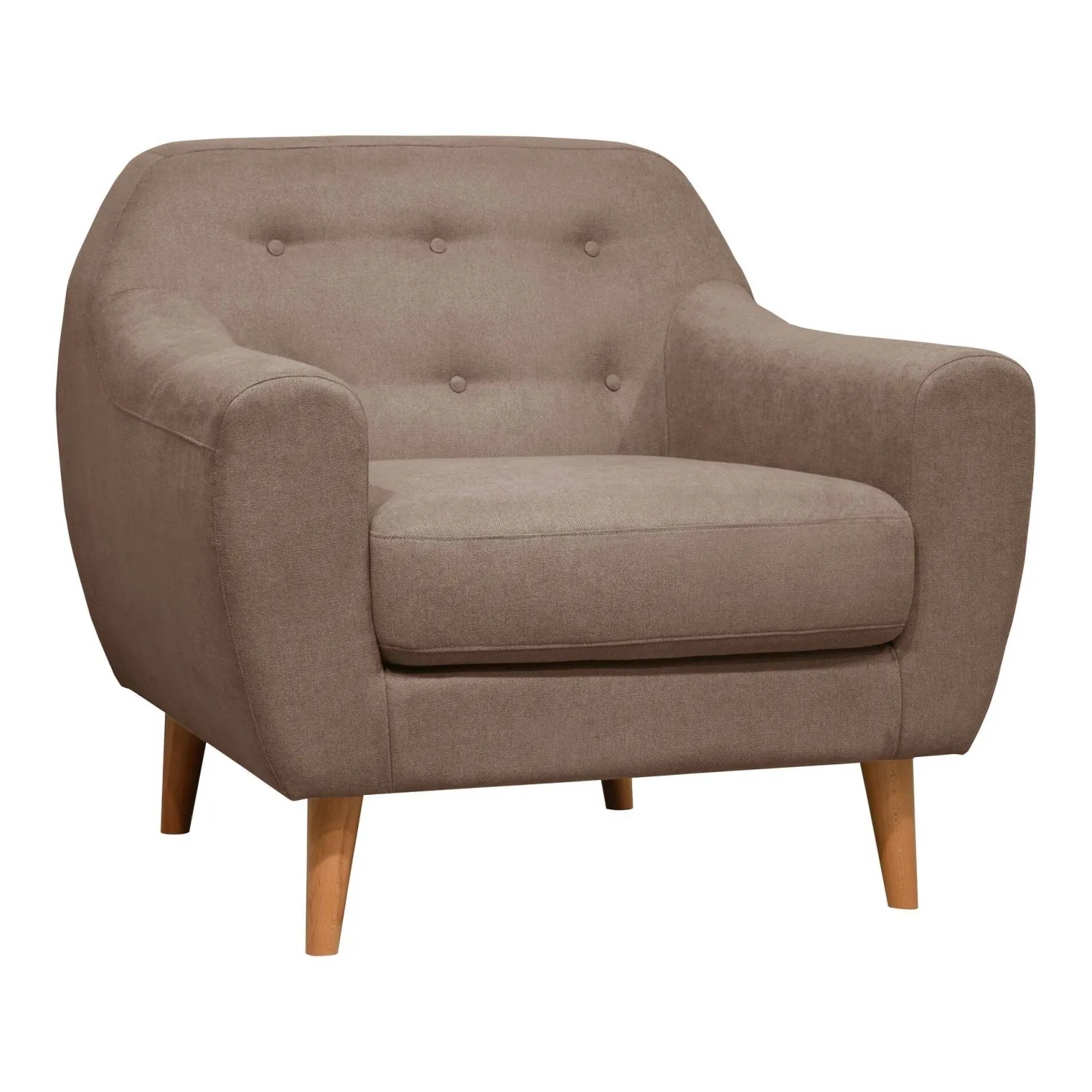 Fauteuil tissu Agathe