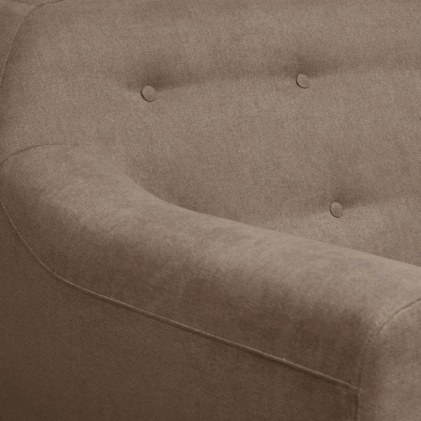 Fauteuil tissu Agathe