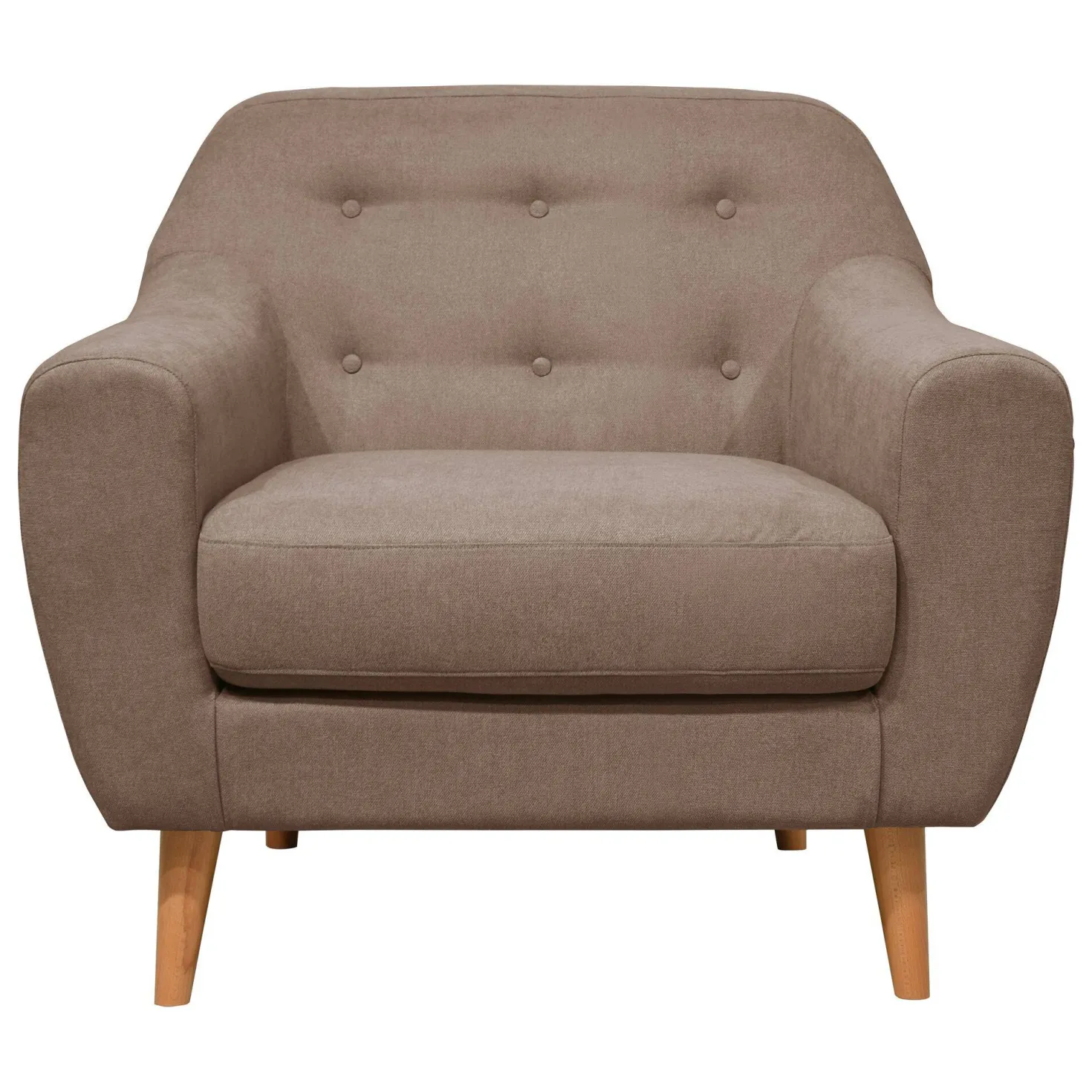 Fauteuil tissu Agathe
