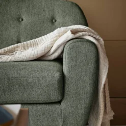 Fauteuil tissu Agathe