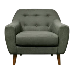 Fauteuil tissu Agathe