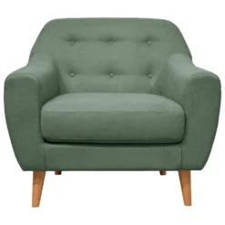 Fauteuil tissu Agathe