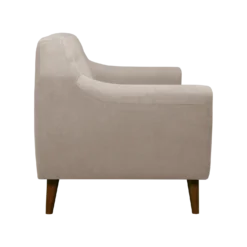 Fauteuil tissu chiné Agathe