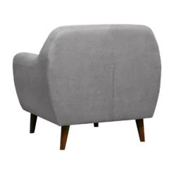 Fauteuil tissu chiné Agathe