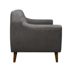 Fauteuil tissu chiné Agathe