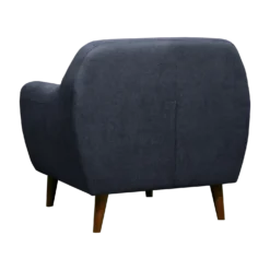 Fauteuil tissu chiné Agathe