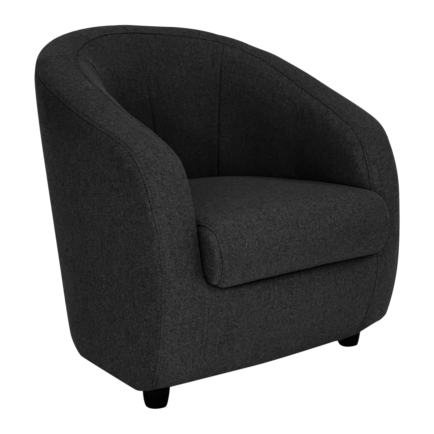 Fauteuil tissu Colin