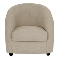 Fauteuil tissu Colin