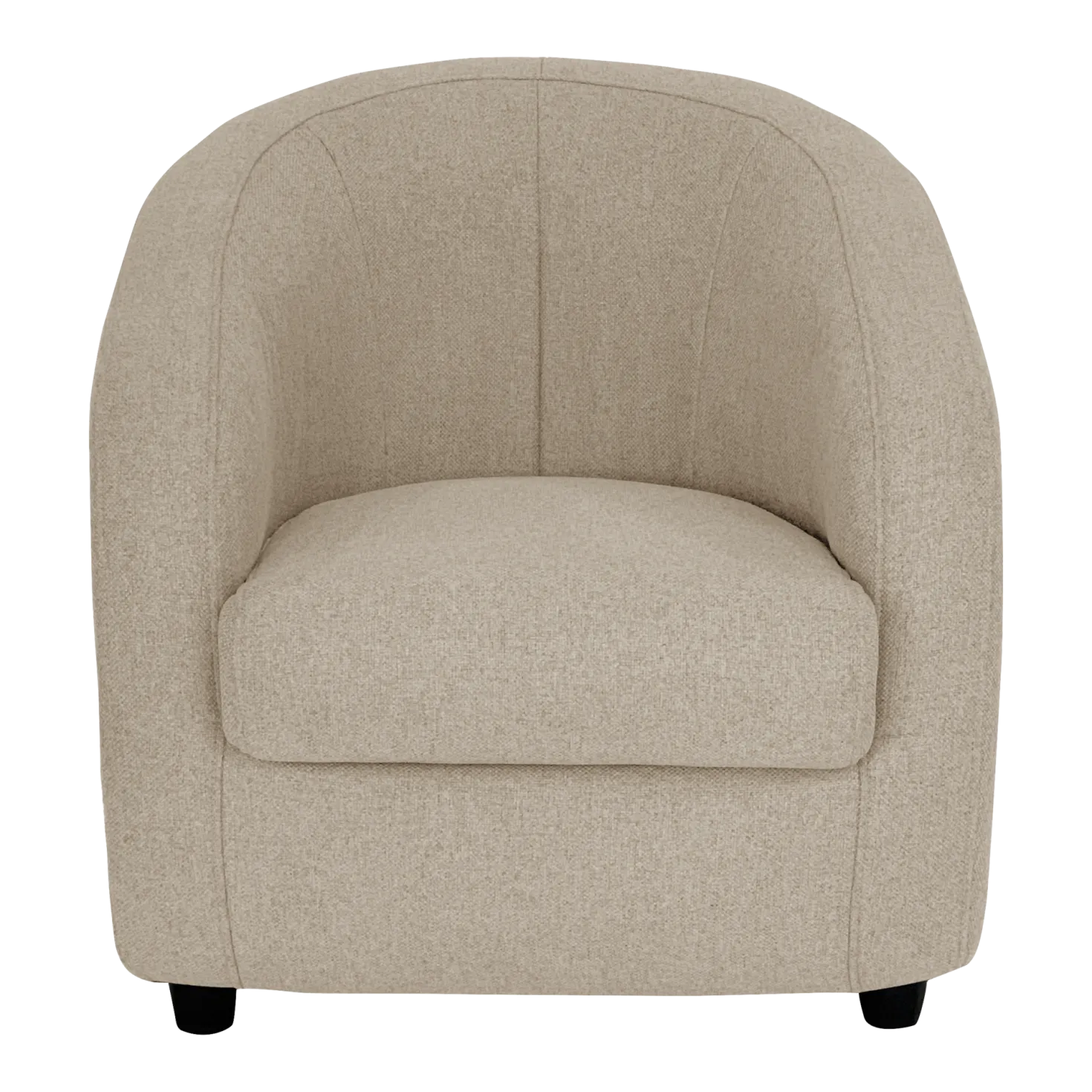 Fauteuil tissu Colin