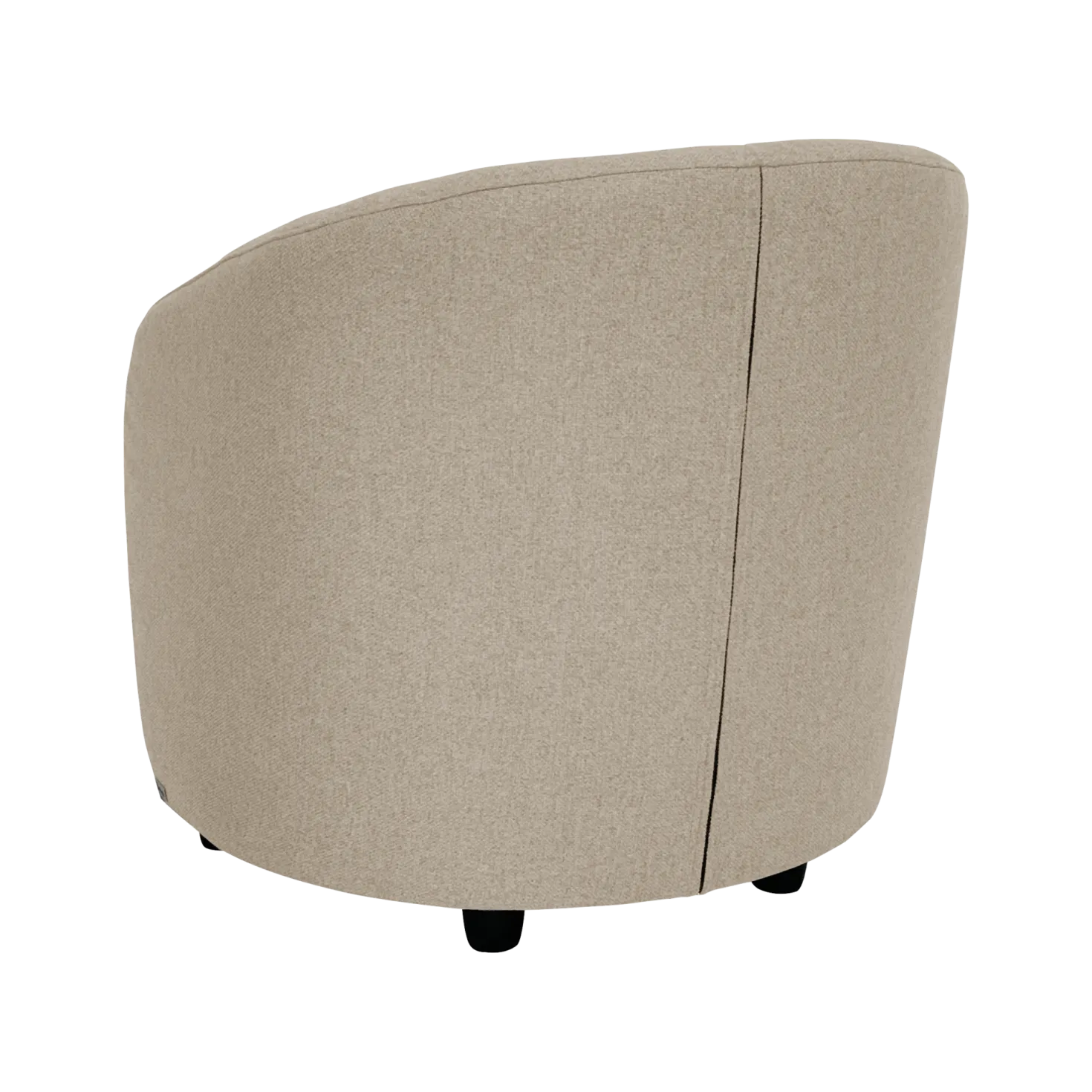 Fauteuil tissu Colin