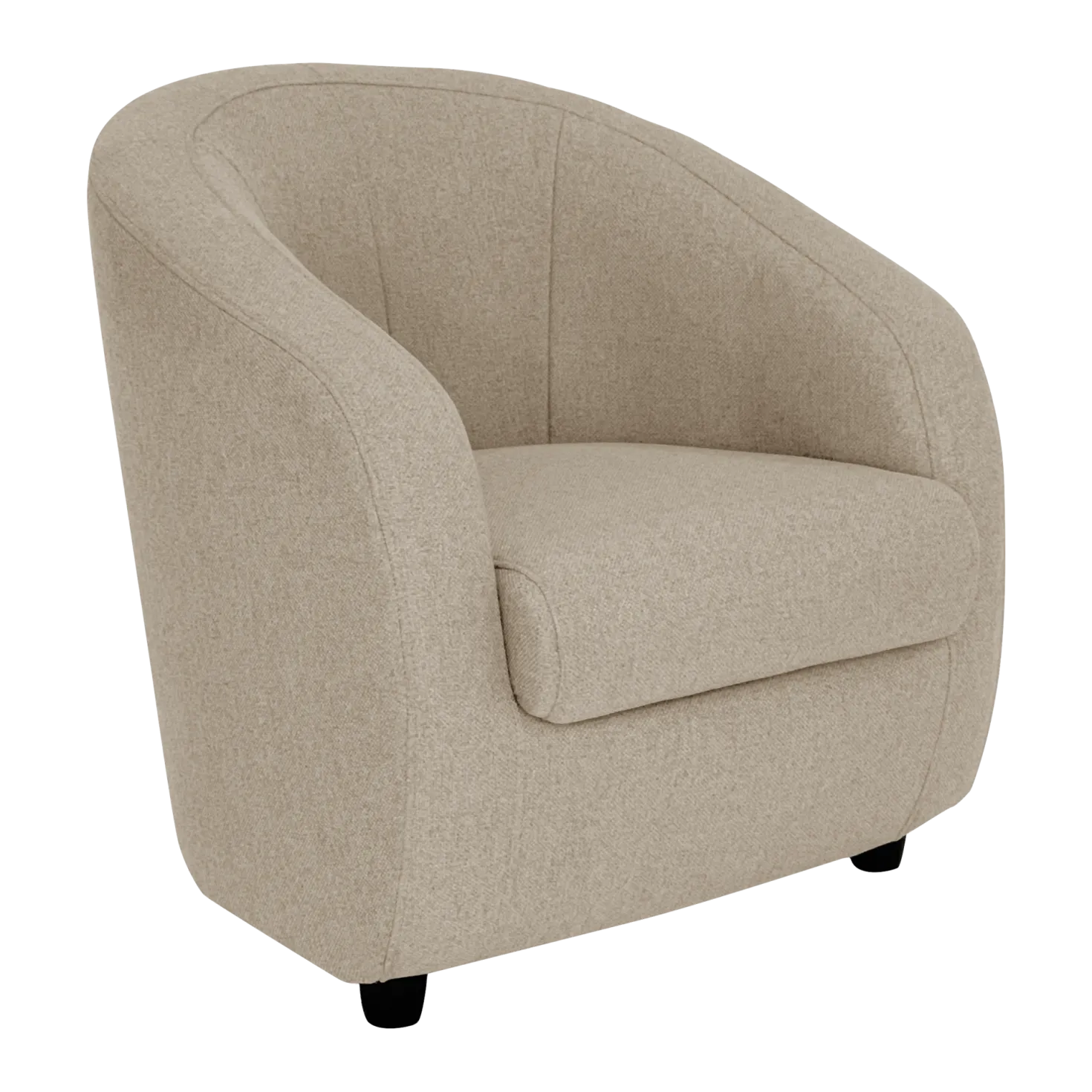 Fauteuil tissu Colin