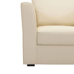 Fauteuil tissu coton déhoussable Marbella