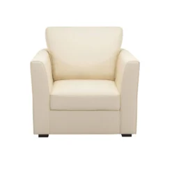 Fauteuil tissu coton déhoussable Marbella