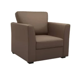 Fauteuil tissu coton déhoussable Marbella