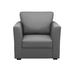 Fauteuil tissu coton déhoussable Marbella