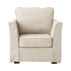 Fauteuil tissu déhoussable Marbella