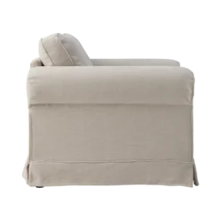 Fauteuil tissu déhoussable Naxos