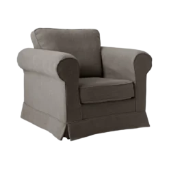 Fauteuil tissu déhoussable Naxos