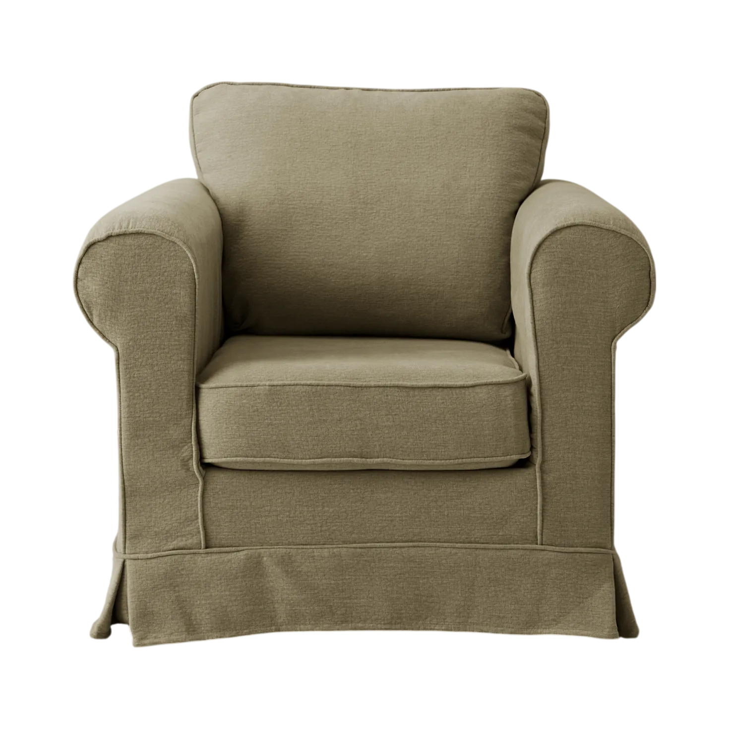 Fauteuil tissu déhoussable Naxos