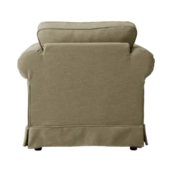 Fauteuil tissu déhoussable Naxos