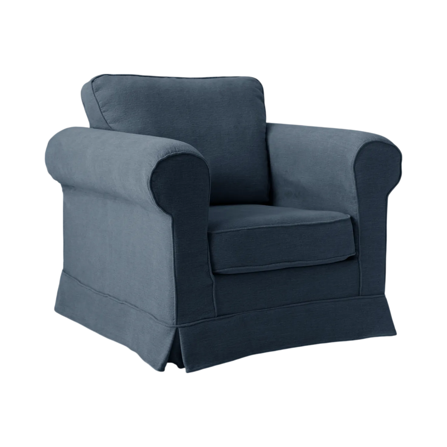 Fauteuil tissu déhoussable Naxos