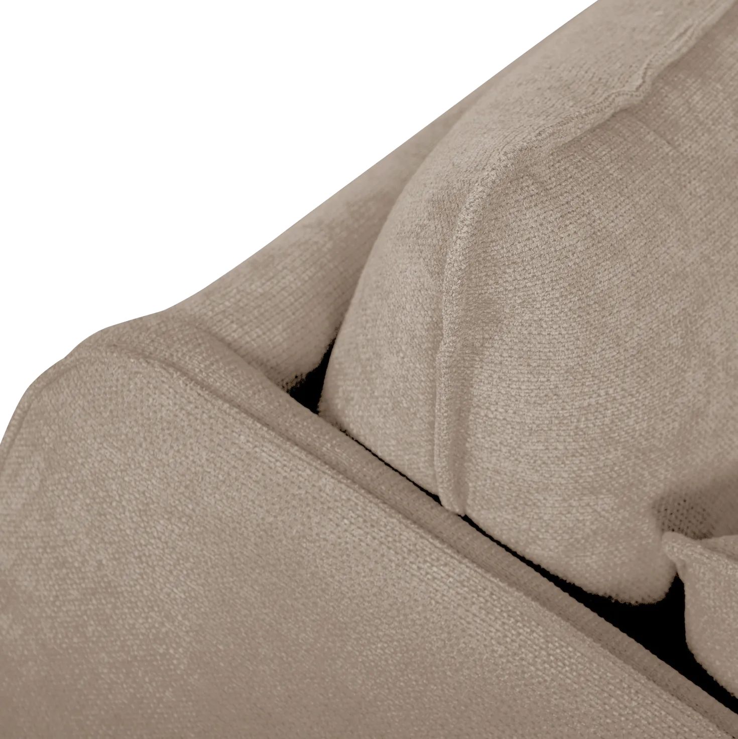 Fauteuil tissu Oden