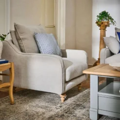 Fauteuil tissu Orso