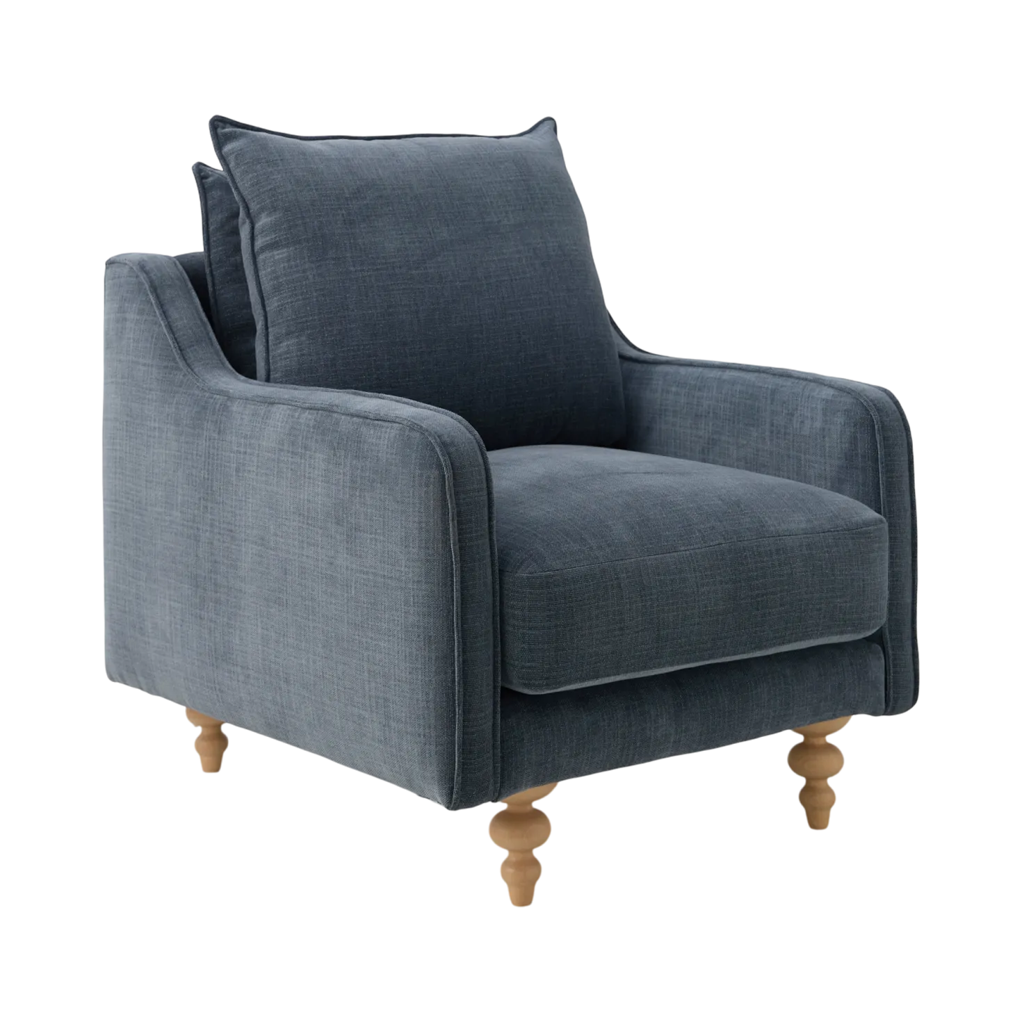 Fauteuil tissu Orso