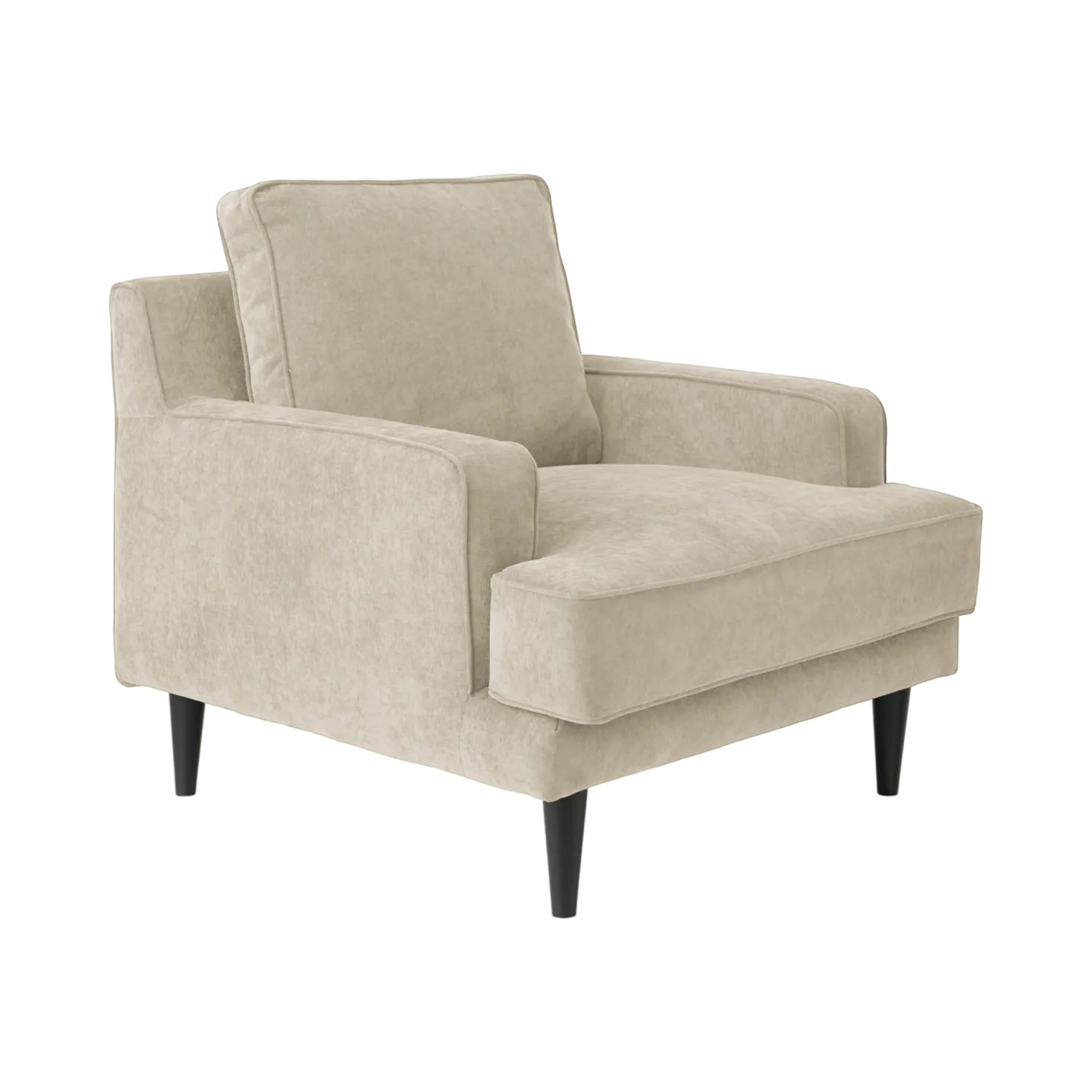 Fauteuil tissu Oscar