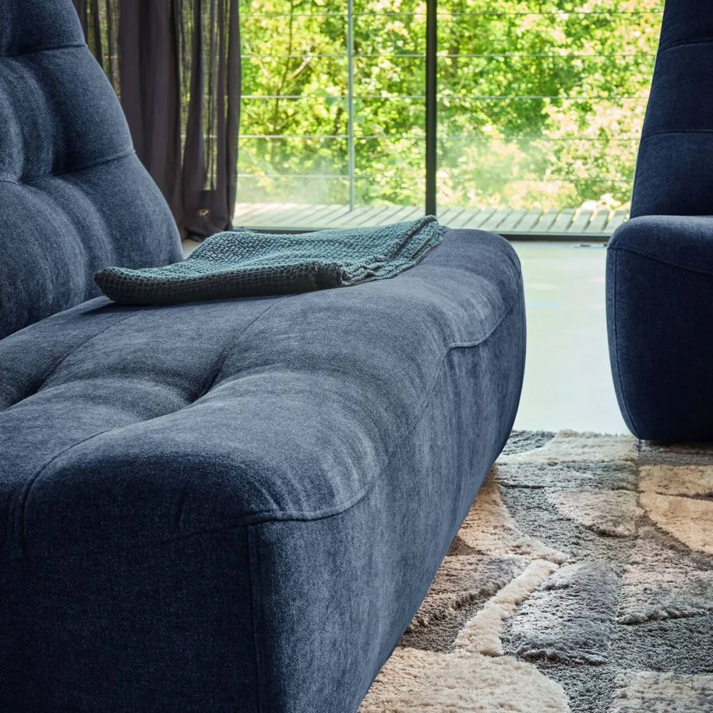 Fauteuil tissu Phenix