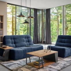 Fauteuil tissu Phenix