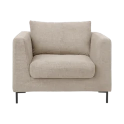 Fauteuil tissu Pornic
