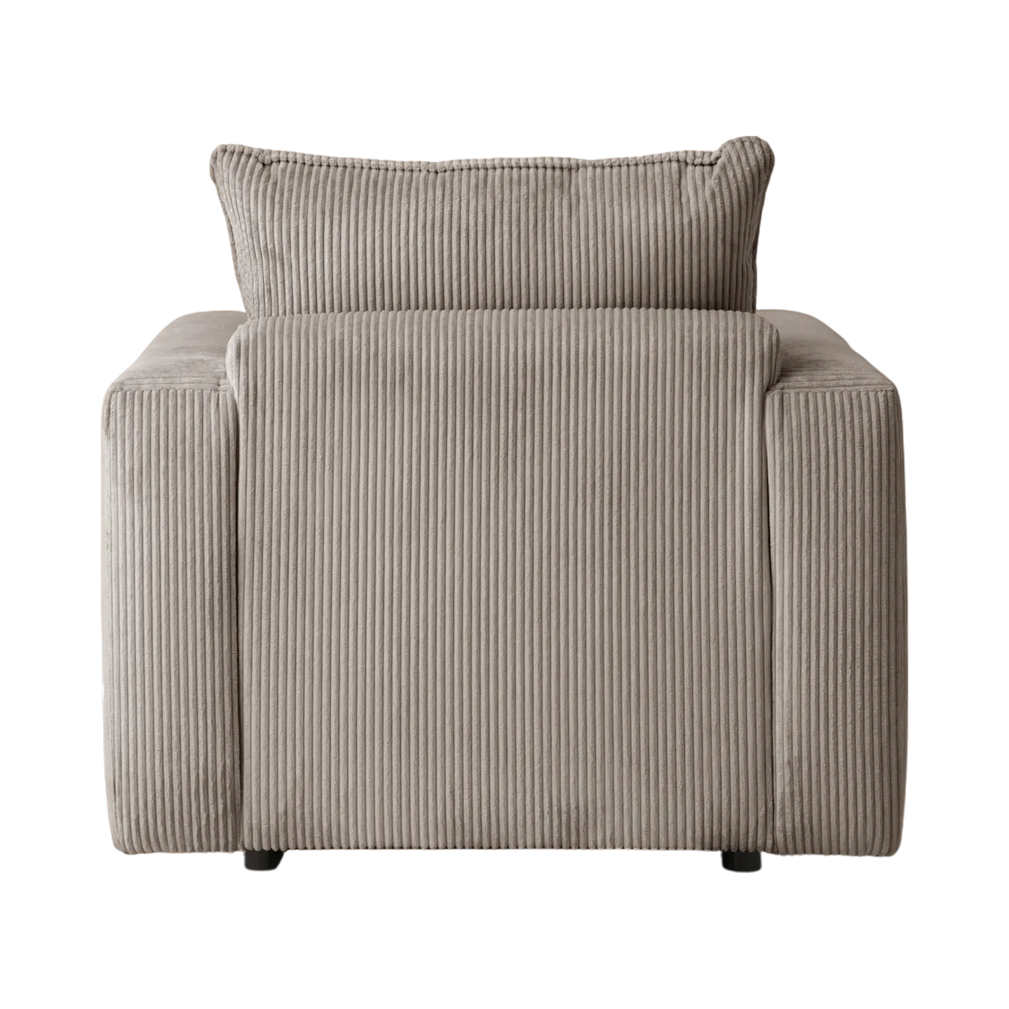 Fauteuil velours côtelé Otto