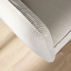 Fauteuil velours côtelé Portimo