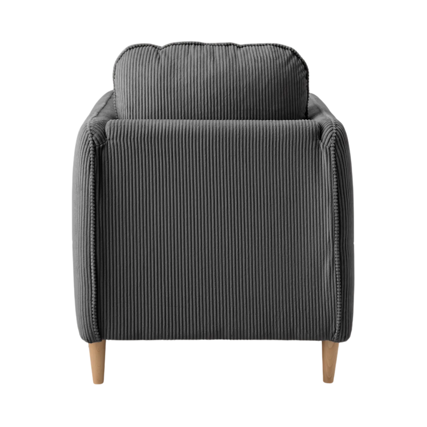 Fauteuil velours côtelé Portimo