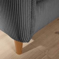 Fauteuil velours côtelé Portimo