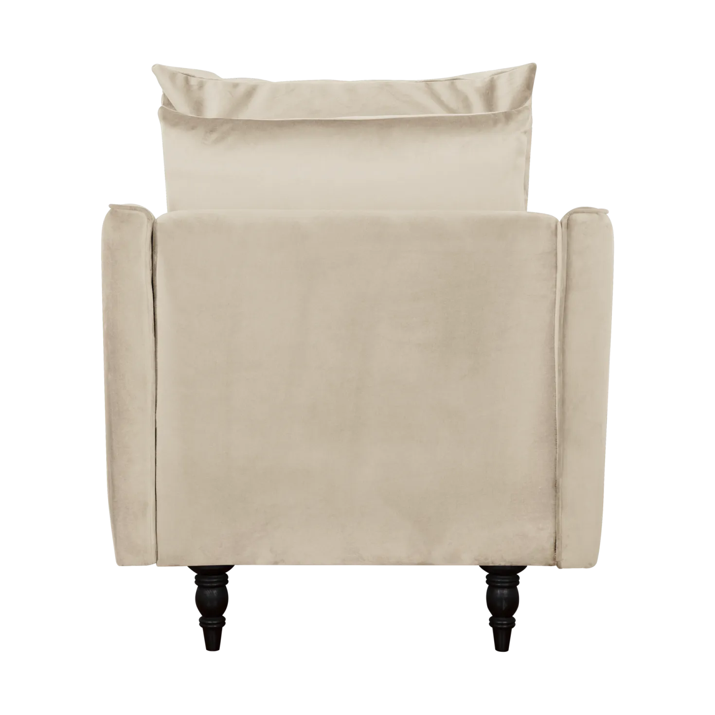 Fauteuil velours Olie