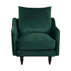 Fauteuil velours Olie