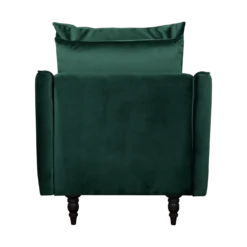 Fauteuil velours Olie