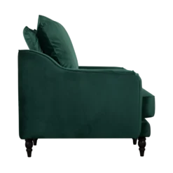 Fauteuil velours Olie