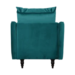 Fauteuil velours Olie