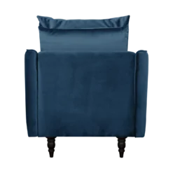 Fauteuil velours Olie