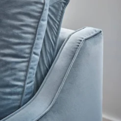Fauteuil velours Orso XL