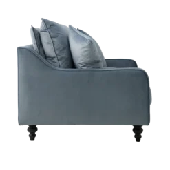 Fauteuil velours Orso XL