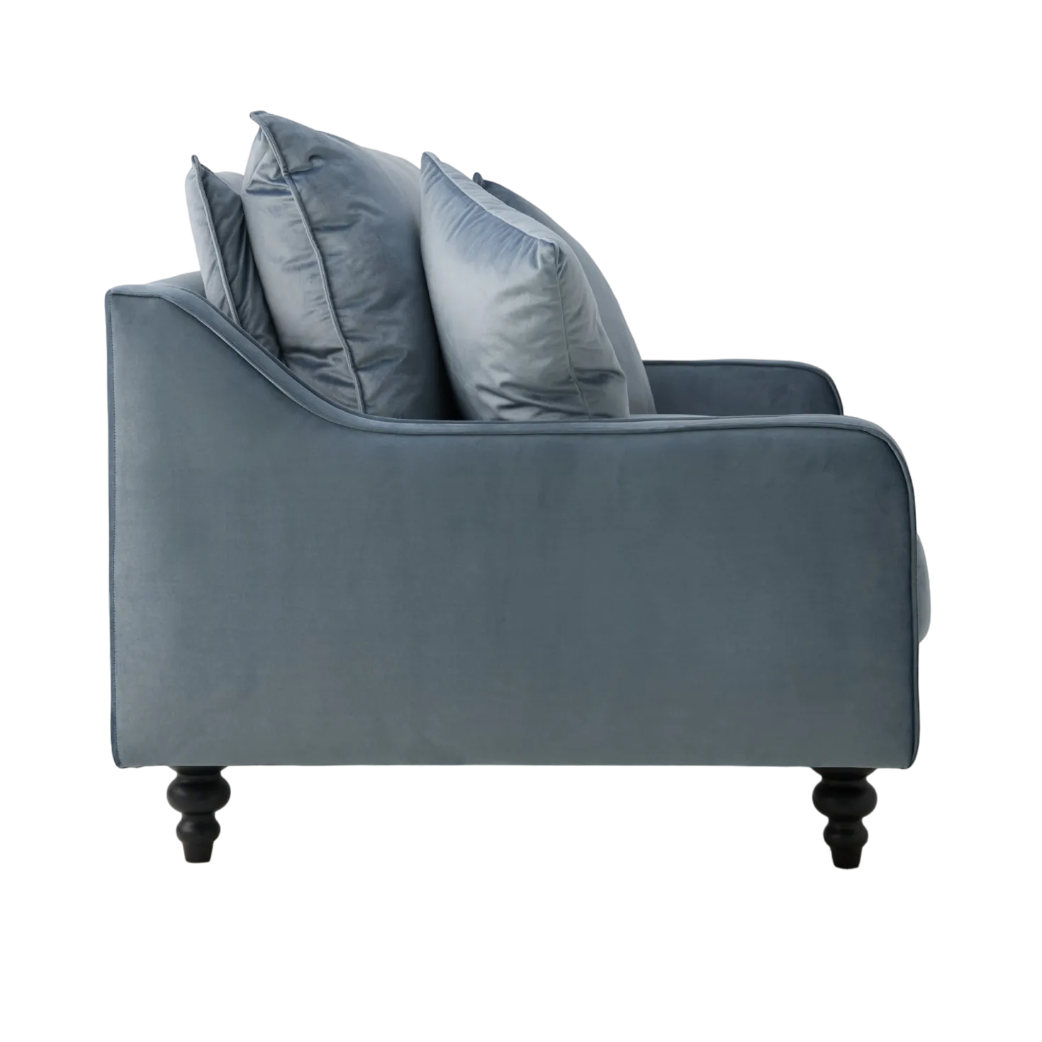 Fauteuil velours Orso XL