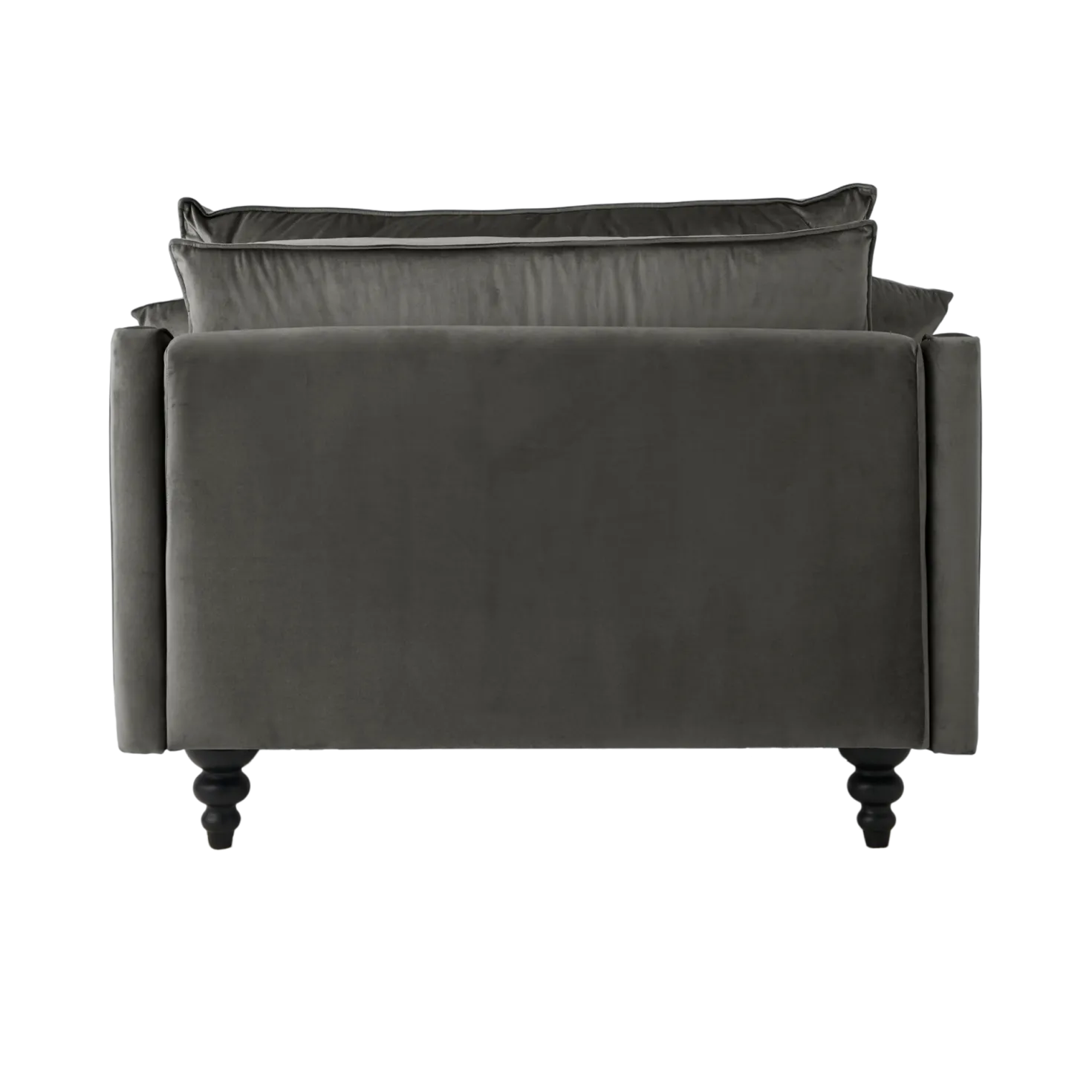 Fauteuil velours Orso XL