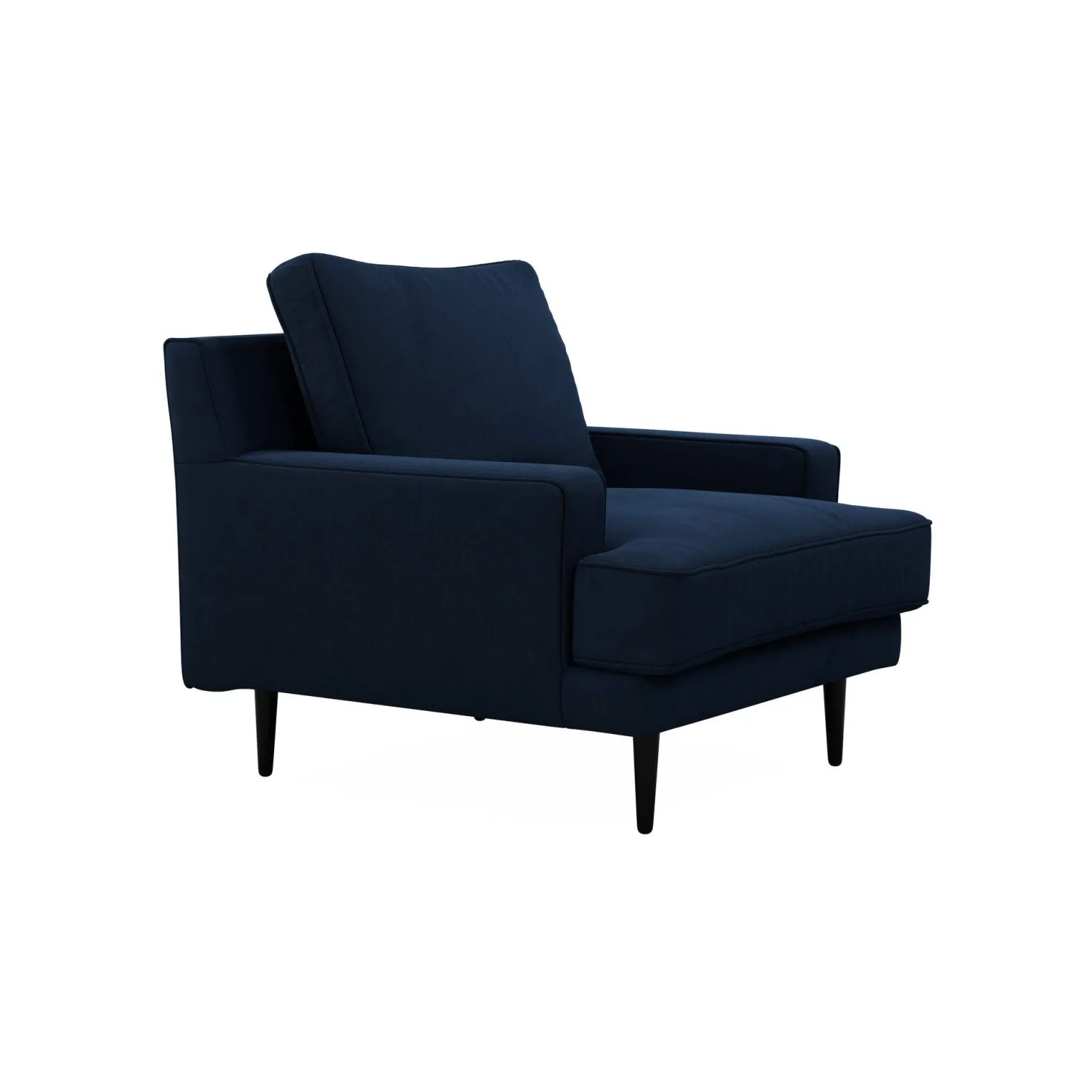 Fauteuil velours Oscar