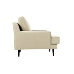Fauteuil velours Oscar