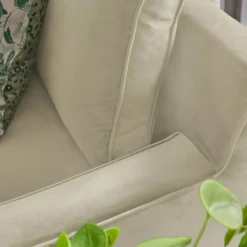 Fauteuil velours Oscar